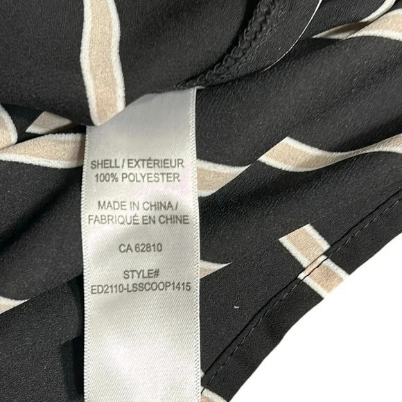 Ricki s Y2K, NWT,Striped black and white blouse.
sheer,elastic cuffs,academia - Picture 15 of 15